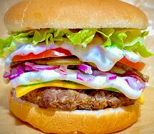 Чесночный бургер