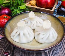 Хинкали с бараниной