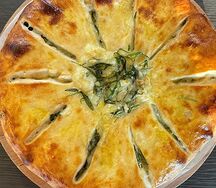 Хачапури с сыром и зеленью