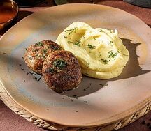 Котлета домашняя с пюре
