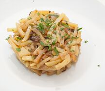 Картофель с грибами
