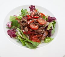 Салат Тёплый с говядиной