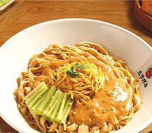 Императорская лапша с кунжутной пастой
