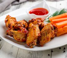 Куриные крылья с тайским соусом