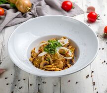 Лапша Удон с курицей и овощами