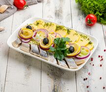 Селедка с картошкой