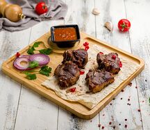 Шашлык из бараньего яблочка