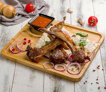 Шашлык из бараньей корейки