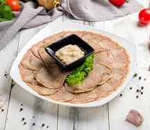 Язык говяжий с хреном