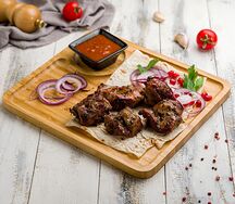 Шашлык из бараньей мякоти