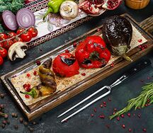 Ассорти овощей на углях