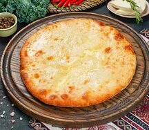 Пирог с сыром и зеленью