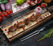 Шашлык из телячьей мякоти