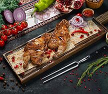 Цыпленок на мангале