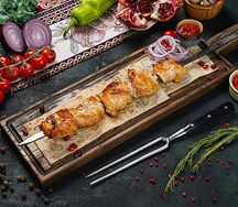 Шашлык из куриной мякоти