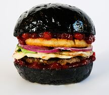 Black burger
