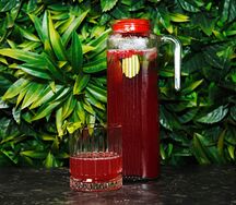 Лимонад Клюква с лаймом