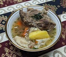 Шурпа с бараниной
