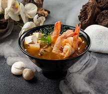 Мисо суп с креветками