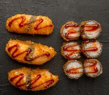 Сет сяке темпура