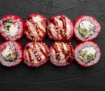 Запеченный ролл с угрем