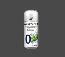 Пиво Балтика 0%