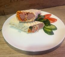 Хот-дог Двойной в лаваше