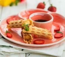 Сладкая вафелька
