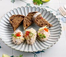 Форшмак с подкопченным лососем