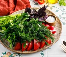 Сезонные овощи и зелень