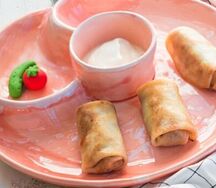 Блины с курочкой