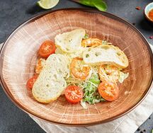 Цезарь с креветками