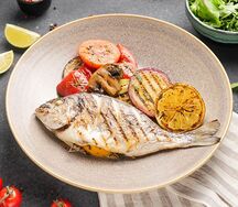 Дорадо на гриле