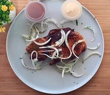 Шашлык из cвинoй корейки