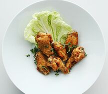 Куриные крылышки во фритюре