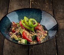 Овощной с грецкими орехами