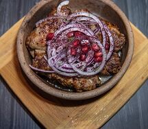 Люля-кебаб из баранины на углях