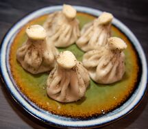 Хинкали с грибами