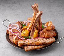 Шашлычное ассорти из свинины