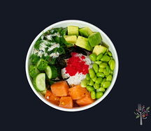 Поке с лососем