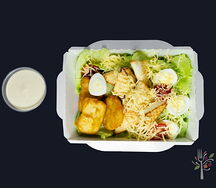 Салат Цезарь с курицей