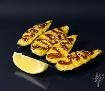 Мидии запеченные острые