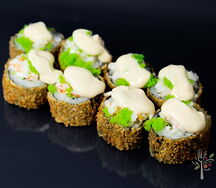 Ролл Жареный Сливочный с креветкой