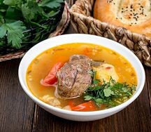 Суп Шурпа из баранины