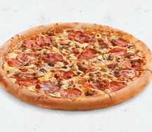 Пицца Любители Мяса Сырный борт D30