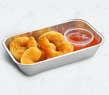 Креветки в хрустящей панировке с соусом чили