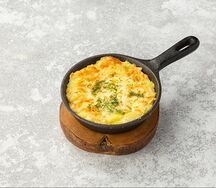 Толчёный картофель с сыром