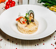 Ризотто с морепродуктами