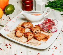 Шашлык из cвинoй шеи