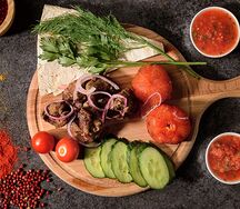 Шашлык из бараньей мякоти